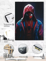 Постер на холсте &amp;quot;Современный Человек-Паук&amp;quot;