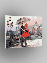 Картина по номерам &amp;quot;Романтика дождя&amp;quot;