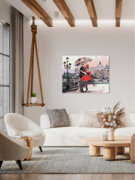 Картина по номерам &amp;quot;Романтика дождя&amp;quot;