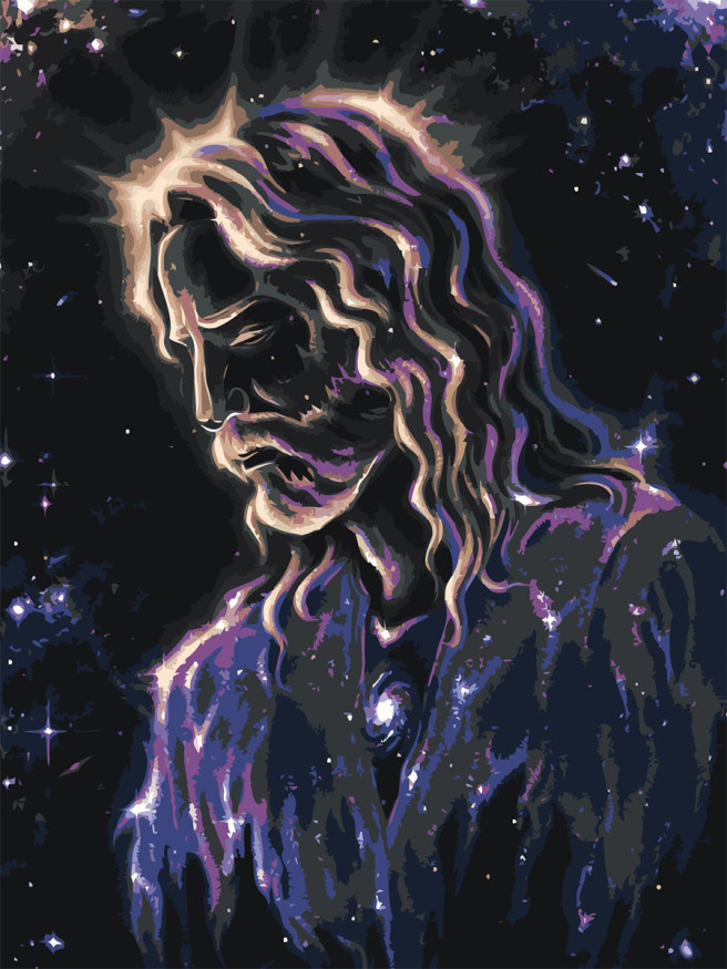 Raqamlar bo&amp;#039;yicha rasm &amp;quot;Insonning ruhi&amp;quot;