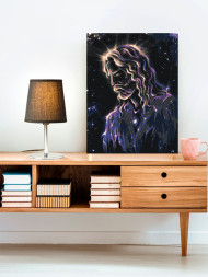 Raqamlar bo&#039;yicha rasm &quot;Insonning ruhi&quot;