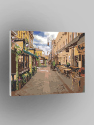 Картина по номерам &amp;quot;Уютное кафе&amp;quot;