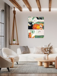 Картина по номерам &amp;quot;Рыжий котик&amp;quot;