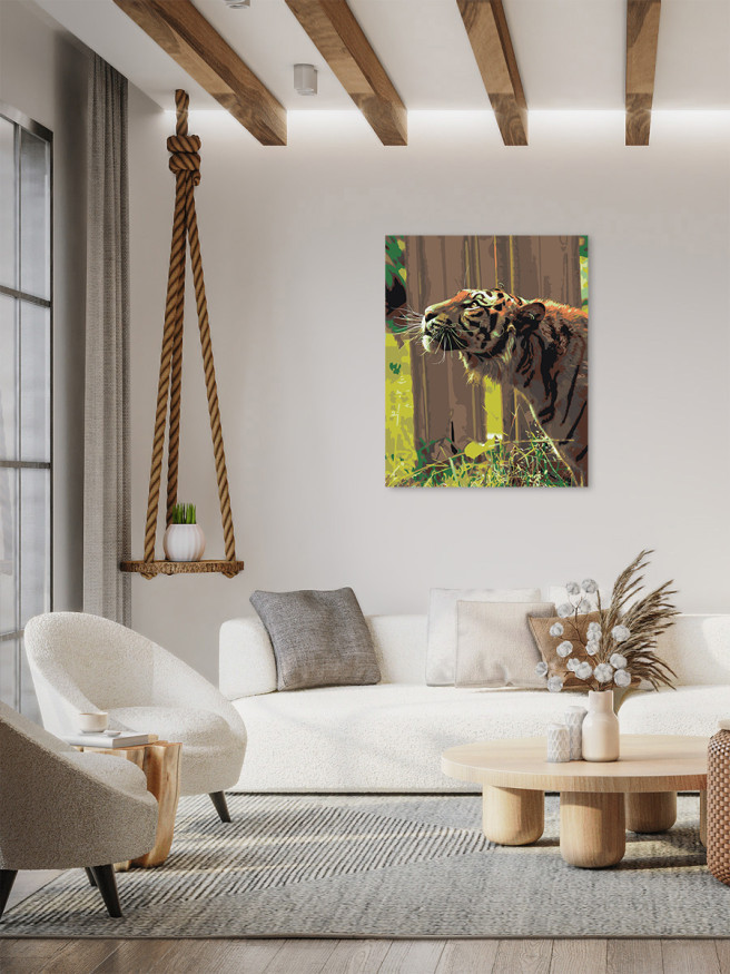 Raqamlar bo&amp;#039;yicha rasm &amp;quot;Yo&amp;#039;lbars&amp;quot;