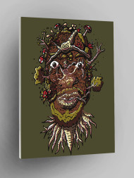 Raqamlar bo&#039;yicha rasm &quot;Kattalashgan yuz&quot;