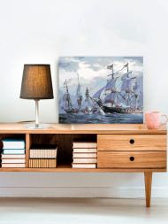 Картина по номерам &amp;quot;Корабли в море&amp;quot;