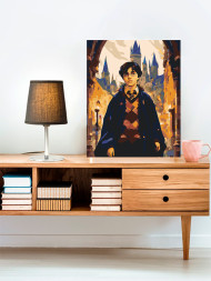 Raqamlar bo'yicha rasm "Harry Potter"