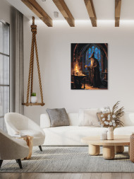 Картина по номерам "Гэндальф из Властелина Колец"