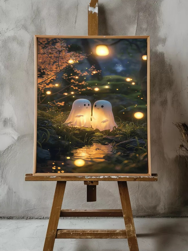 Постер на холсте &amp;quot;Призрачное свидание&amp;quot;