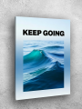 Постер на холсте &amp;quot;KEEP GOING&amp;quot;