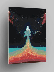 Raqamlar bo&#039;yicha rasm &quot;Ruhning parvozi&quot;