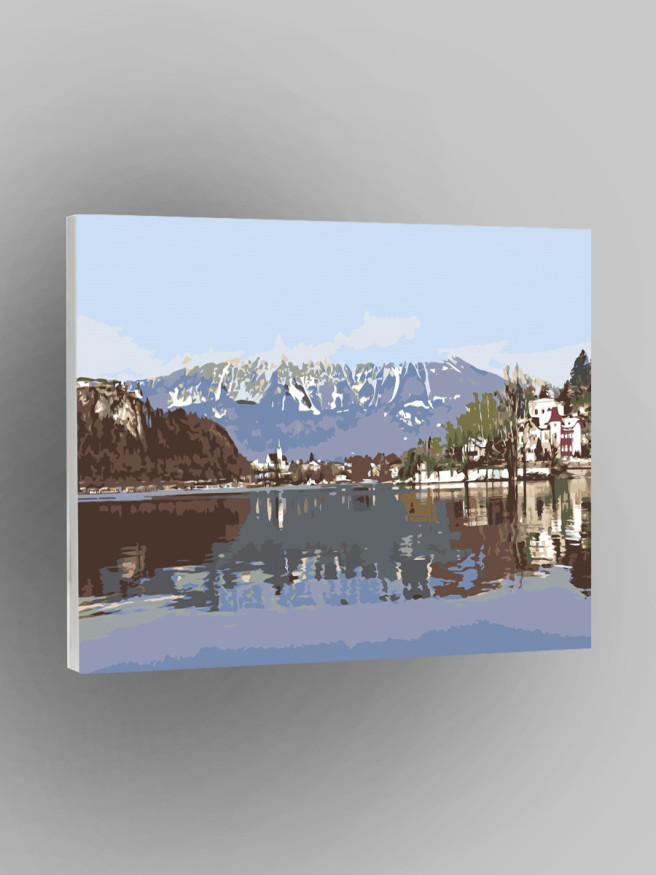 Raqamlar bo&amp;#039;yicha rasm &amp;quot;Ulug&amp;#039;vor tog&amp;#039;lar&amp;quot;