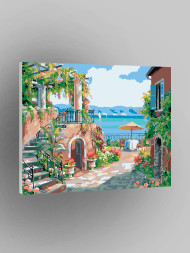 Raqamlar bo&#039;yicha rasm &quot;Yozgi uycha&quot;