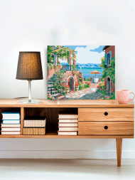 Raqamlar bo&#039;yicha rasm &quot;Yozgi uycha&quot;