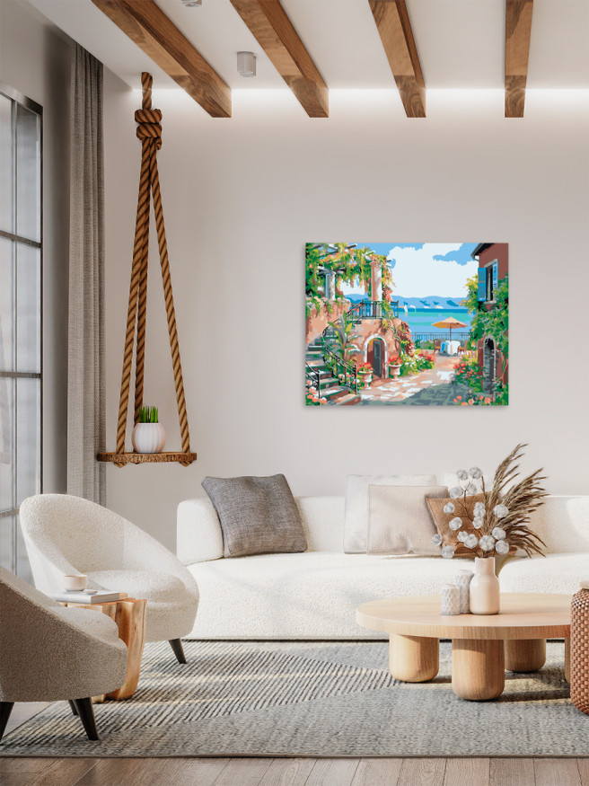 Raqamlar bo&amp;#039;yicha rasm &amp;quot;Yozgi uycha&amp;quot;