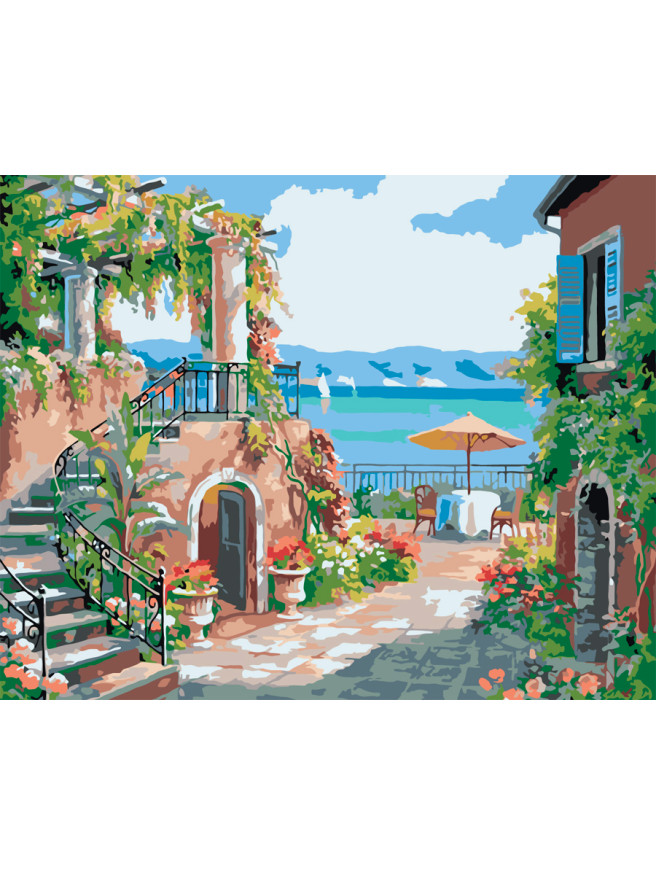 Raqamlar bo&amp;#039;yicha rasm &amp;quot;Yozgi uycha&amp;quot;