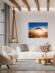 Картина по номерам &amp;quot;Дельфин&amp;quot;