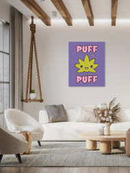 Картина по номерам &amp;quot;Весёлый листочек&amp;quot;