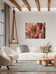 Raqamlar bo'yicha rasm "Fil"