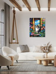 Картина по номерам &amp;quot;Красивый кот&amp;quot;