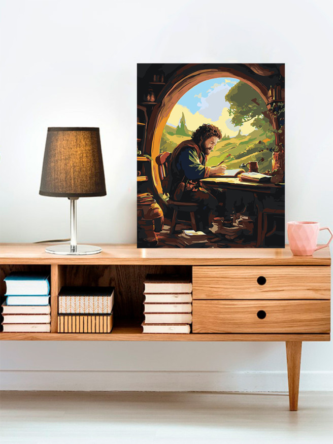 Raqamlar bo&amp;#039;yicha rasm &amp;quot;Xobbit&amp;quot;