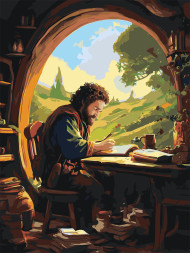 Raqamlar bo&#039;yicha rasm &quot;Xobbit&quot;