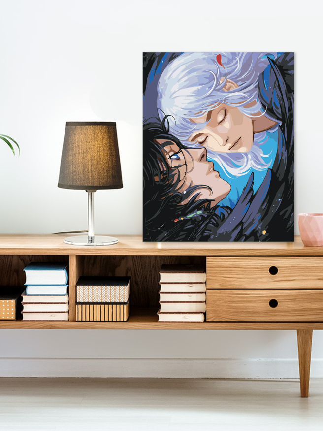 Картина по номерам &amp;quot;Хаул и Софи&amp;quot;