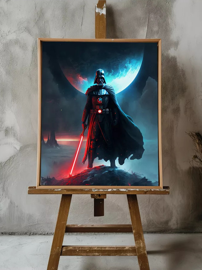 Постер на холсте &amp;quot;Тень Дарта Вейдера&amp;quot;