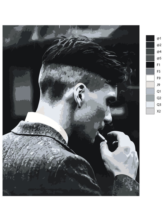 Картина по номерам &amp;quot;Томми Шелби&amp;quot;