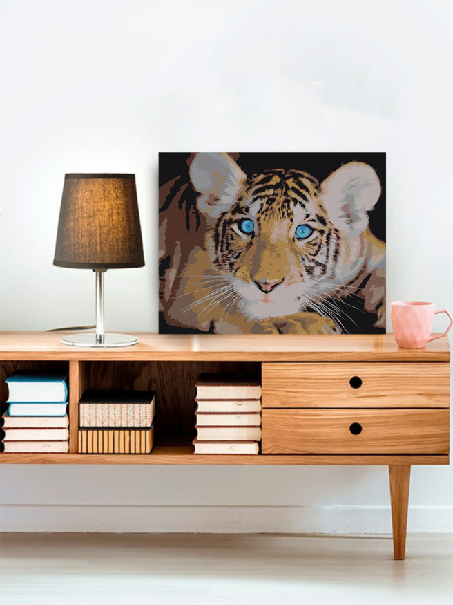 Raqamlar bo&amp;#039;yicha rasm &amp;quot;Yo&amp;#039;lbars bolasi&amp;quot;