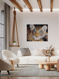 Raqamlar bo&#039;yicha rasm &quot;Yo&#039;lbars bolasi&quot;