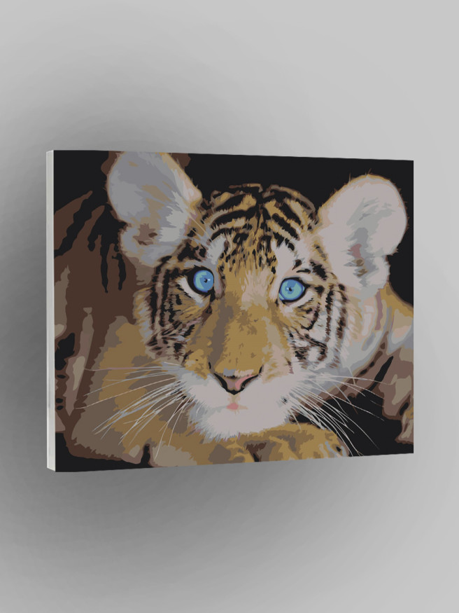 Raqamlar bo&amp;#039;yicha rasm &amp;quot;Yo&amp;#039;lbars bolasi&amp;quot;