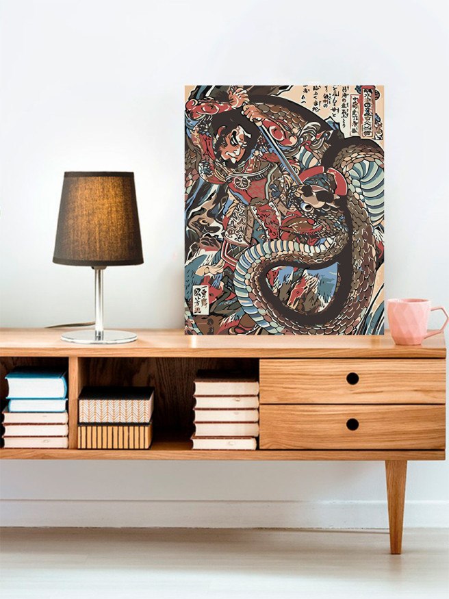 Raqamlar bo&amp;#039;yicha rasm &amp;quot;Qadimgi qarama-qarshilik&amp;quot;