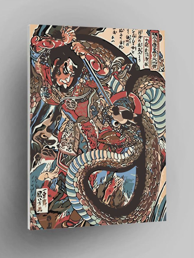 Raqamlar bo&amp;#039;yicha rasm &amp;quot;Qadimgi qarama-qarshilik&amp;quot;