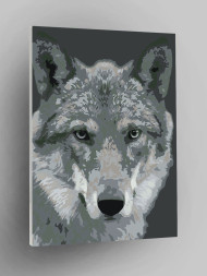 Картина по номерам "Волк"