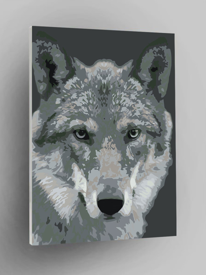 Картина по номерам &amp;quot;Волк&amp;quot;