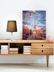 Raqamlar bo&#039;yicha rasm &quot;Parijdagi kuz&quot;