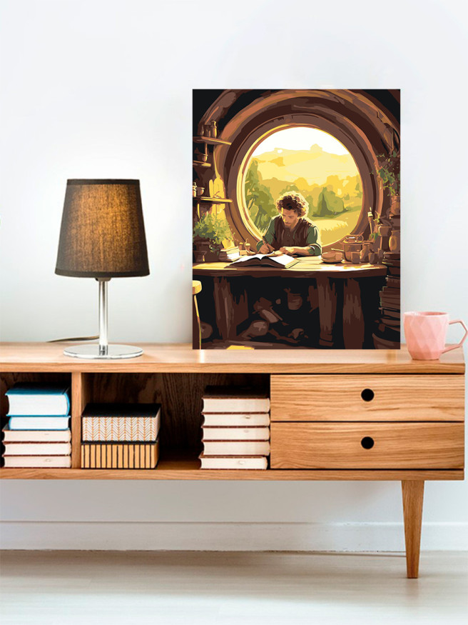 Картина по номерам &amp;quot;Письмо от хоббита&amp;quot;