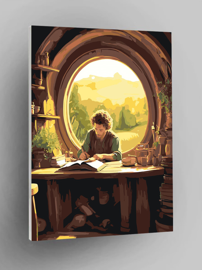 Картина по номерам &amp;quot;Письмо от хоббита&amp;quot;