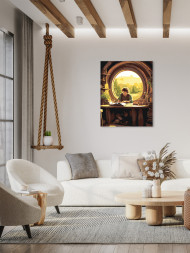 Картина по номерам "Письмо от хоббита"