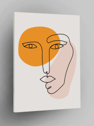 Картина по номерам &amp;quot;Грусть&amp;quot;