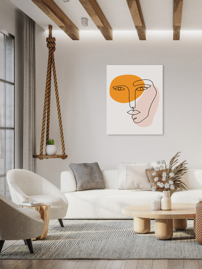 Картина по номерам &amp;quot;Грусть&amp;quot;