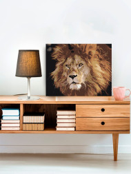 Raqamlar bo'yicha rasm "Sher"