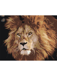 Raqamlar bo'yicha rasm "Sher"