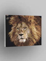 Raqamlar bo'yicha rasm "Sher"