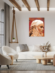 Raqamlar bo&#039;yicha rasm &quot;Daenerys Targaryen&quot;