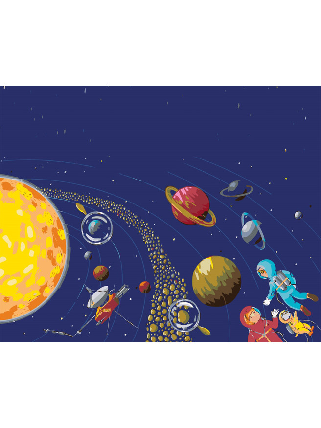 Картина по номерам &amp;quot;Космос&amp;quot;