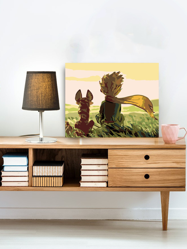 Raqamlar bo&amp;#039;yicha rasm &amp;quot;Bola va tulki&amp;quot;