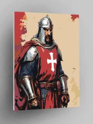 Картина по номерам &amp;quot;Воин&amp;quot;