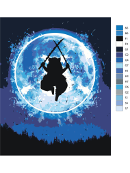 Картина по номерам &amp;quot;Рассекающий демонов&amp;quot;